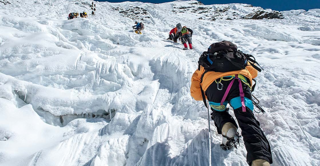 everest As of now, all mountaineers, who are at an altitude of 6,500 metres, are safe. Photo: iStock/sihasakprachum