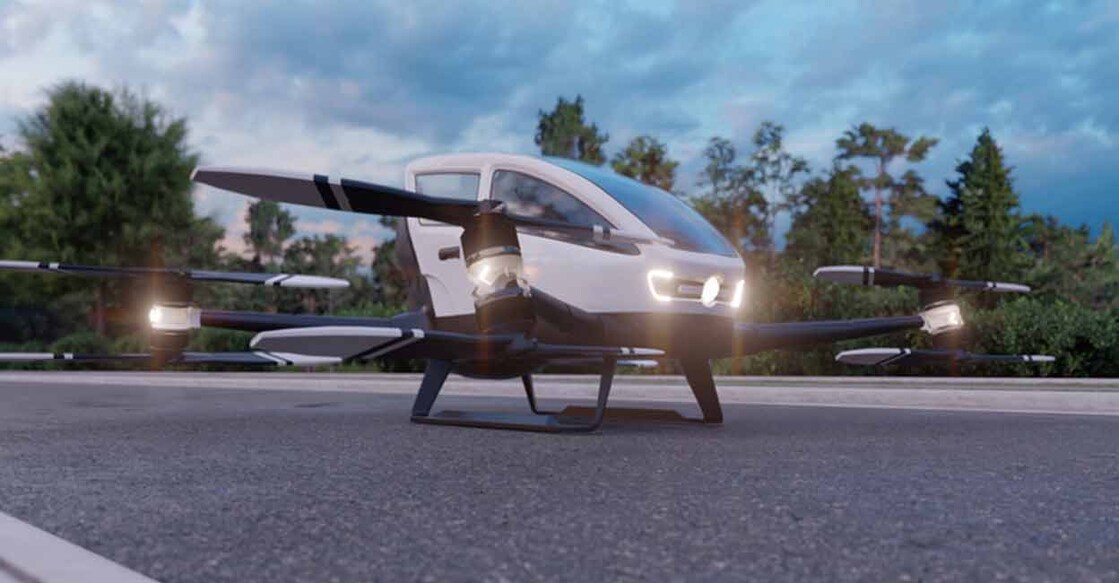 The air taxi will charge between 800 to 1,500 dirhams for a Dubai - Abu Dhabi trip.        Photo: Shutterstock/Design Projects