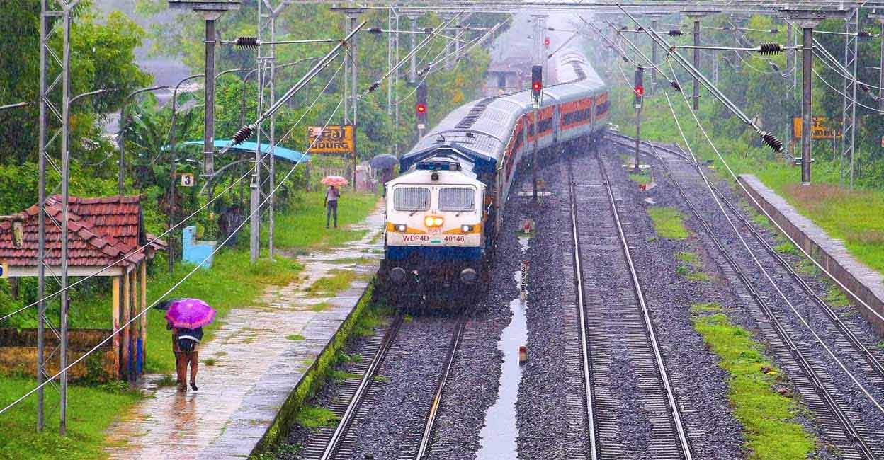 Incidents of landslides and boulder collapse occur every year during the monsoon season on the Konkan Railway route. Representative image/ X/@Konkon Railway