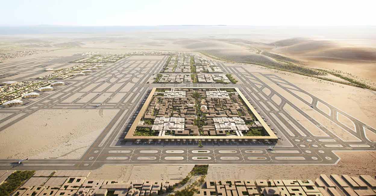 king-salman-airport The airport will have six huge runways besides an impressive 12 kilometres set aside for retail outlets to enhance the passengers' shopping experience. Photo: Special Arrangement