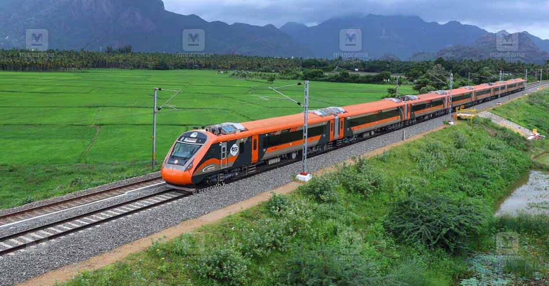 The railways are also planning to reduce the speed of certain premium trains including Vande Bharat. Photo: K Sreenath
