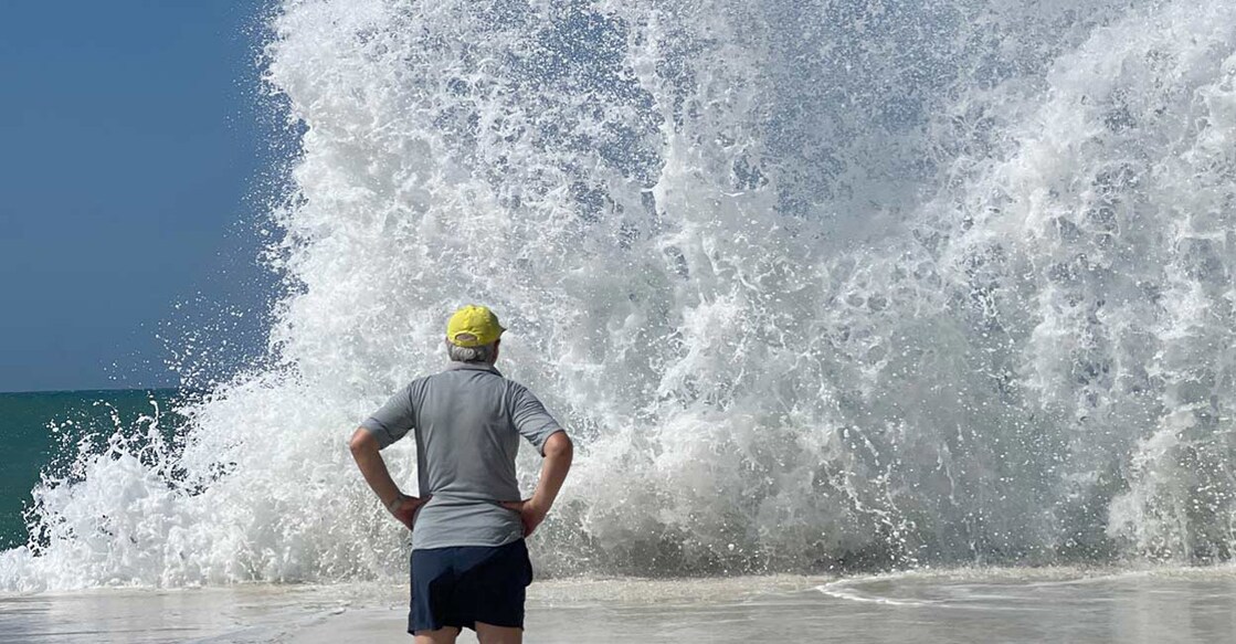 Swell surges or freak waves can also cause intense winds, coastal erosion and flooding. Photo: iStock/Olena Lialina