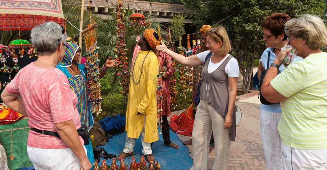 Tourists in Delhi. Representative image/iStock/TerryJ