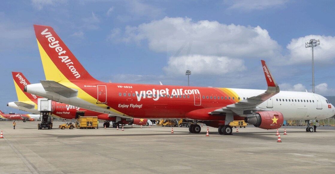 You can book the tickets through Vietjet Air's website or mobile app. Photo: iStock/tang90246
