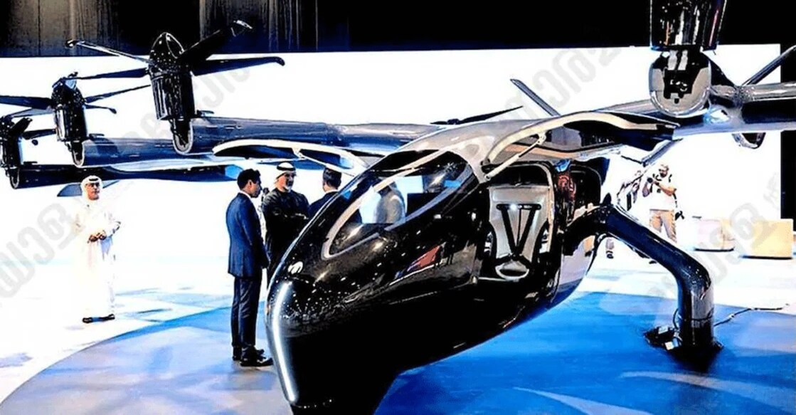 Abu Dhabi air taxi. Photo: Special Arrangement