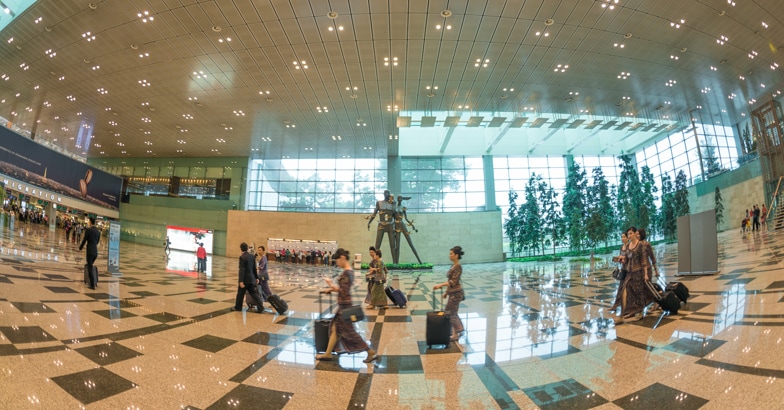 Singapore's Changi airport Singapore's Changi airport