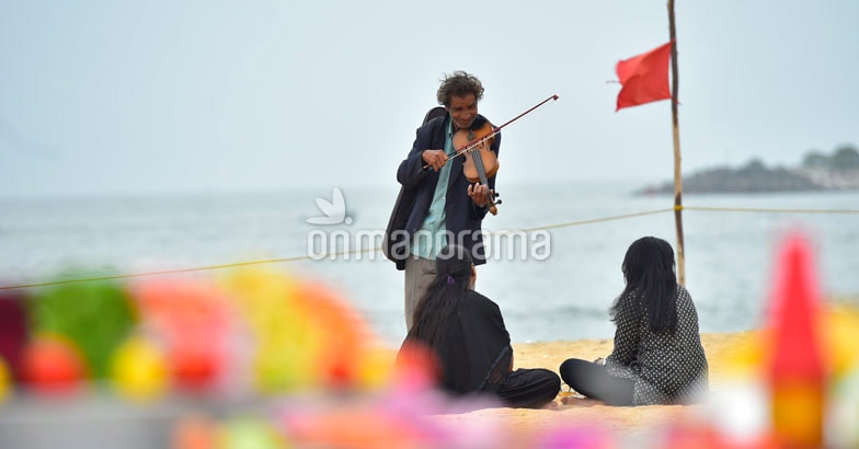 You may have met this old man at Kollam beach You may have met this old man at Kollam beach