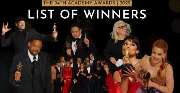 List of Winners for Oscars 2022 | 94th Academy Awards