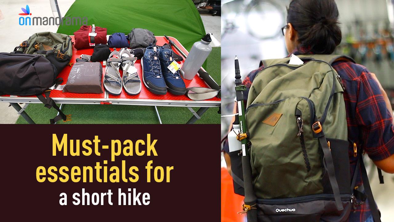 What to pack for a short hike