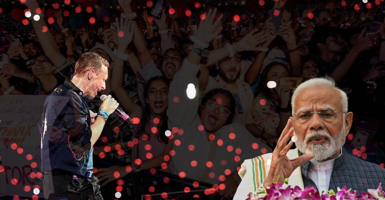 Modi Concert Coldplay, Modi & India’s expanding concert economy | Onmanorama Explains