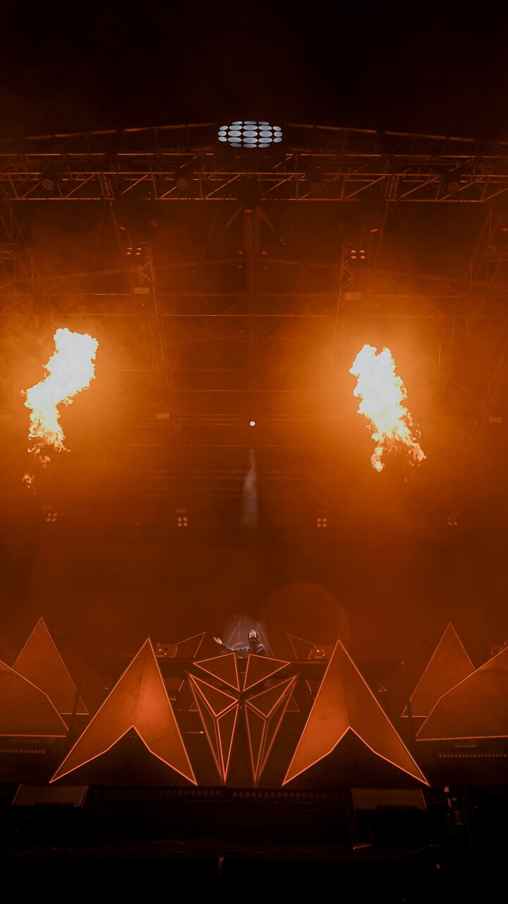 The function was organised by Sunburn and EZone Entertainment. DJ's Arez, Sky Hydz, Dj Ramezz, and Ribin Richards were also present.