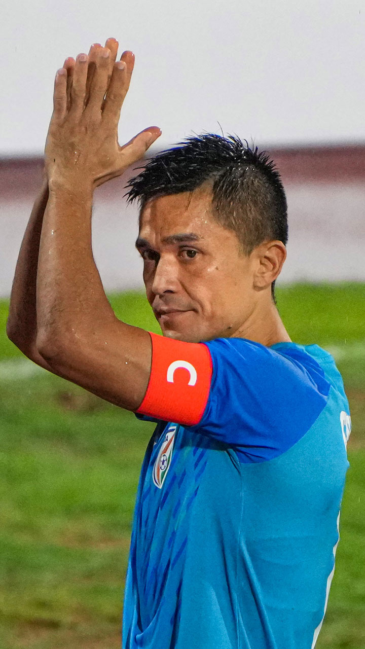 Ali Daei of Iran holds the record with 109 goals from 149 matches, while Chhetri has 90 goals to his name