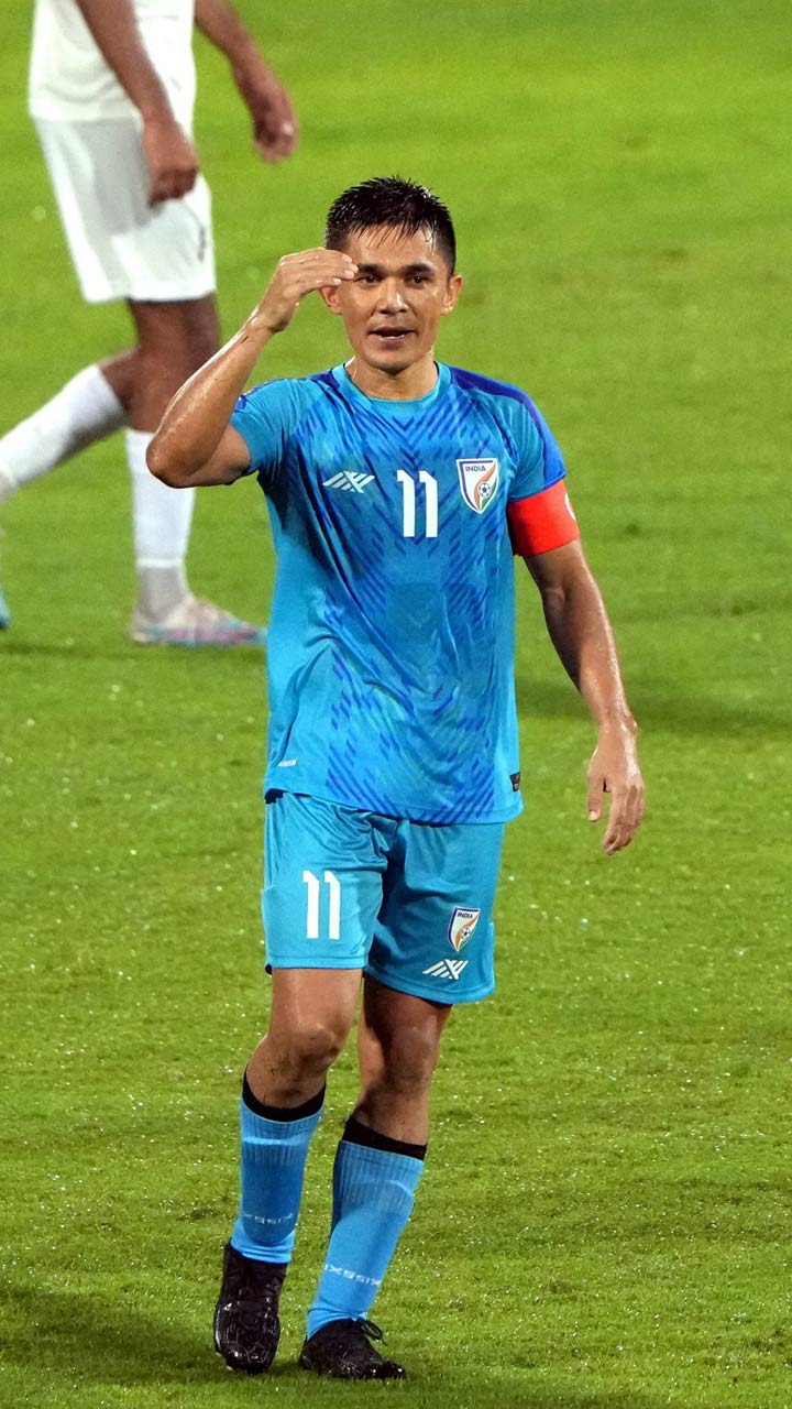 Chhetri also became the second-highest Asian goalscorer in international football