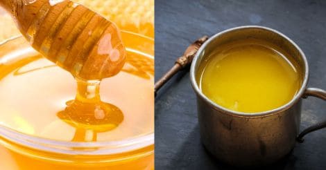 Honey and ghee