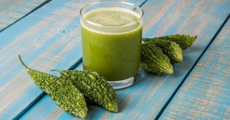 Bitter gourd juice