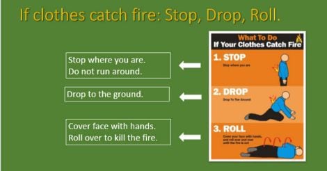 Fire safety: what to do, what not to do