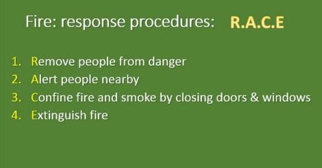 Fire safety: what to do, what not to do