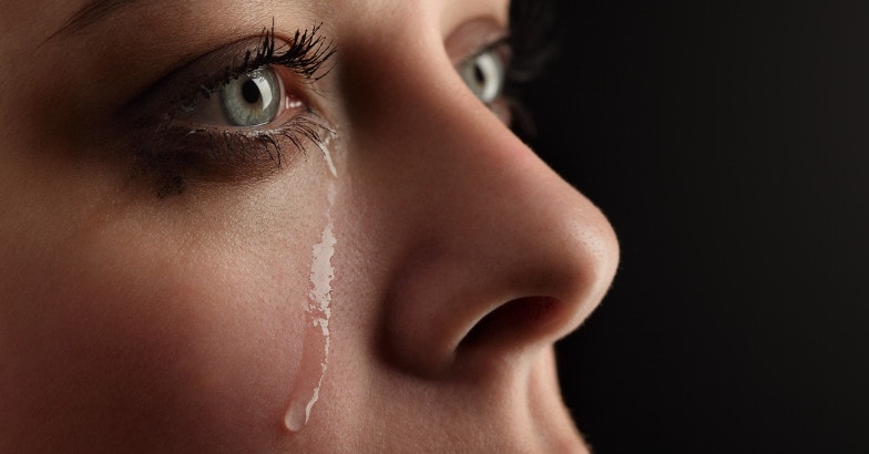 Women's tears contain chemical cues