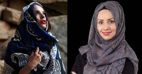 Of trendy hijabs and abayas with unconventional colors