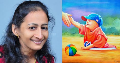 Born armless, Swapna says my foot and flies into world of colours