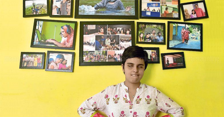 Visually-challenged Tiffany Brar has big vision Visually-challenged Tiffany Brar has big vision