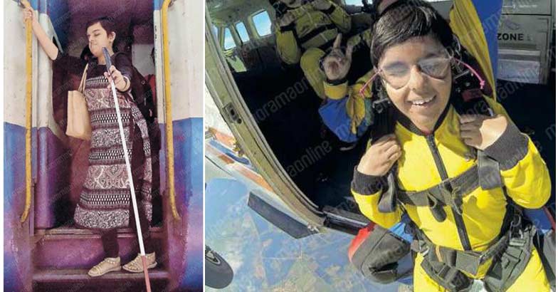 Visually-challenged Tiffany Brar has big vision Visually-challenged Tiffany Brar has big vision