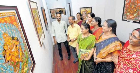 Ashtalakshmi murals by eight women highlight of mural expo