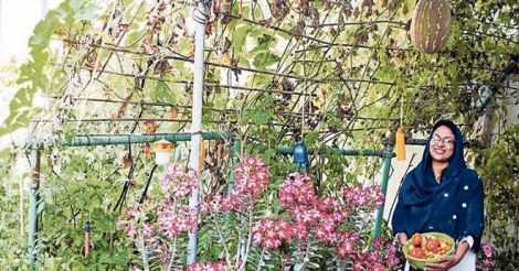 Here's how Najma grows her own food organically