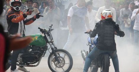 No stunt this! Woman software pro doubles up as a stunt rider 