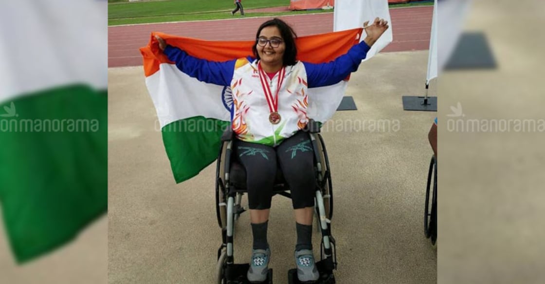 How wheelchair-bound Ekta 'threw down' twin medals at para-athletic grand prix