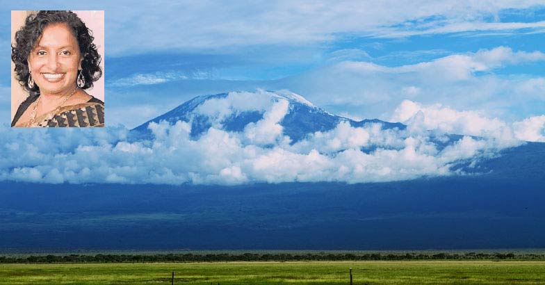 Keralite woman climbs Mount Kilimanjaro in Africa Keralite woman climbs Mount Kilimanjaro in Africa