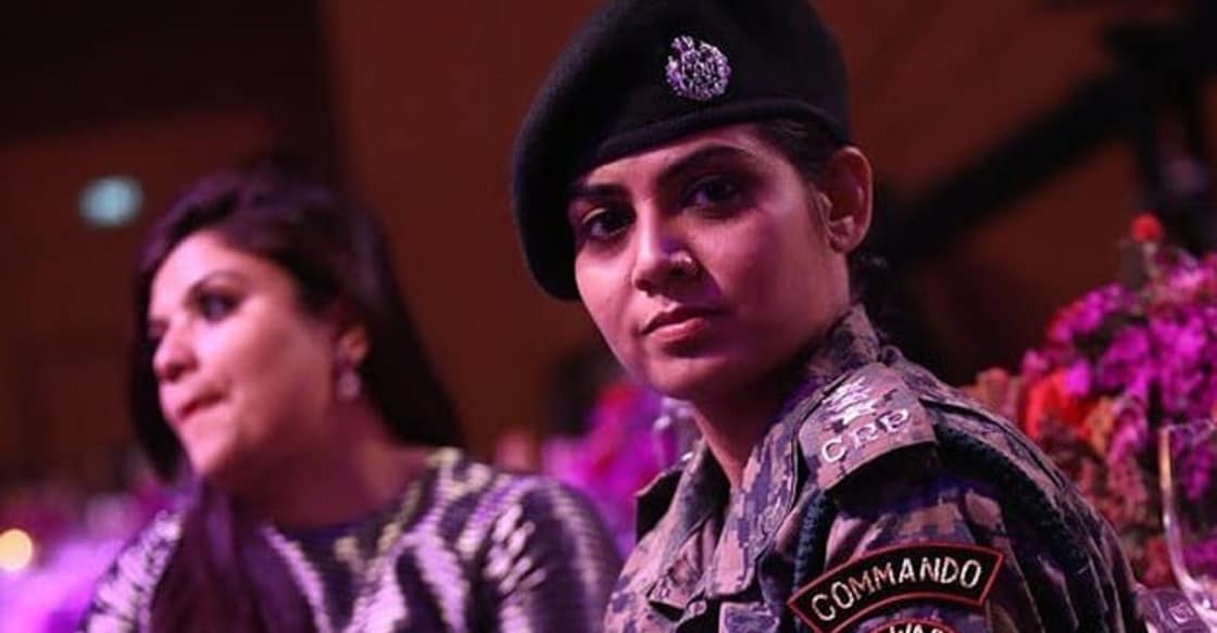 Usha Kiran, the youngest female CRPF officer to become a part of Commando Battalion for Resolute Action (CoBRA) and currently serving in the volatile Bastar region of Chhattisgarh.