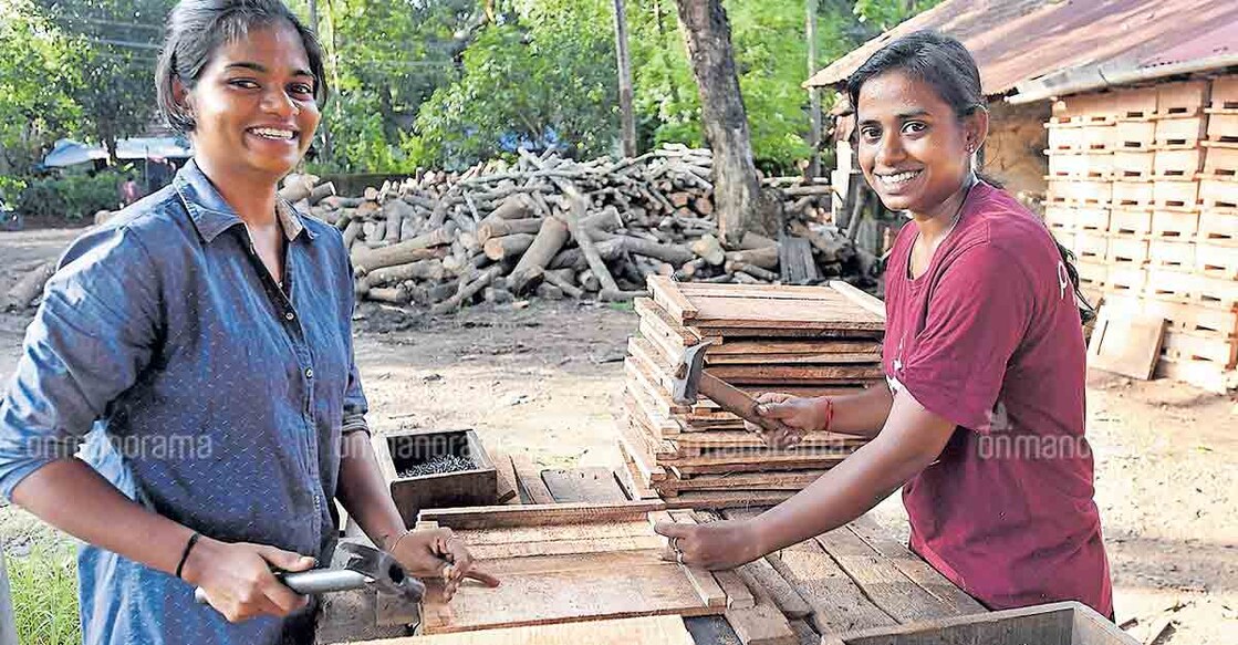 Armed with hammer, these Kerala sisters are chasing down their dreams