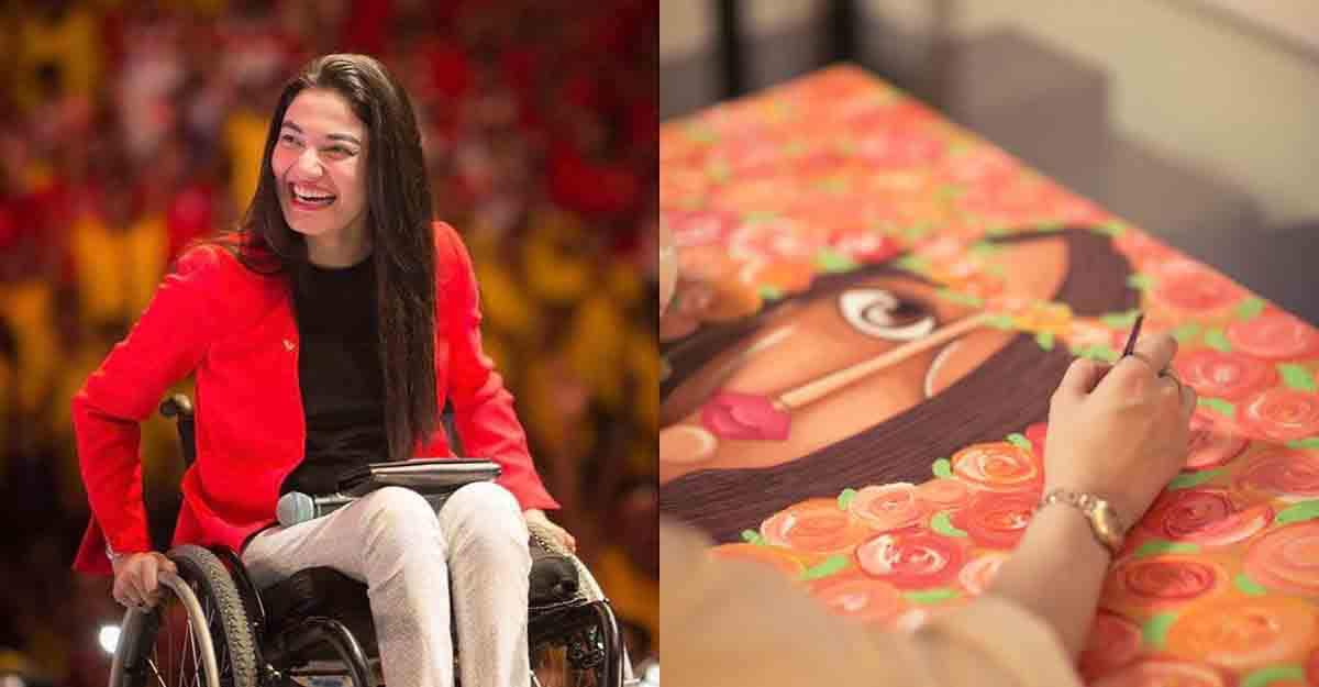 buy discounts THE muniba Mazari mazari LADY Title: HER paintings