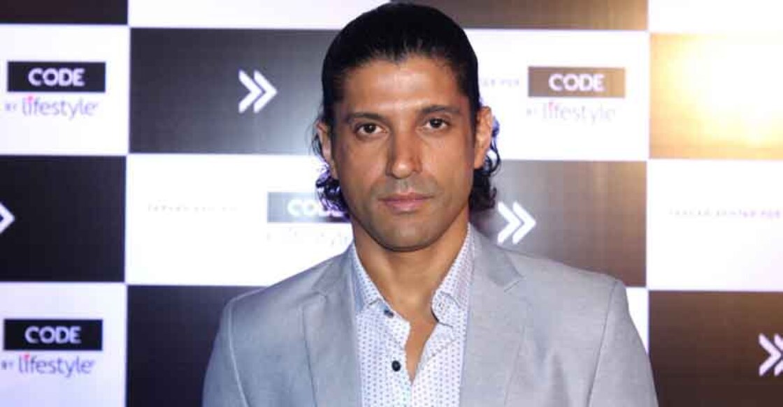 Mumbai: Actor Farhan Akhtar during the event in Mumbai on March 30, 2016. Lifestyle International Pvt Ltd announced Farhan Akhtar as the brand ambassador for its contemporary menswear brand - Code by Lifestyle. (Photo: IANS)