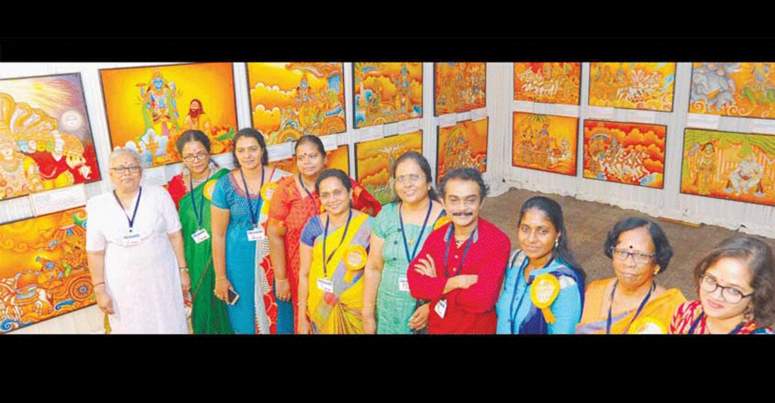 'Mural Mahabharatam' in 113 frames