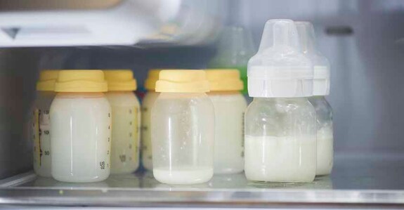 Pumped breast milk Pumped breast milk