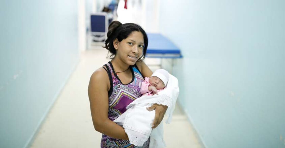 VENEZUELA-MIGRATION-BRAZIL-BABIES