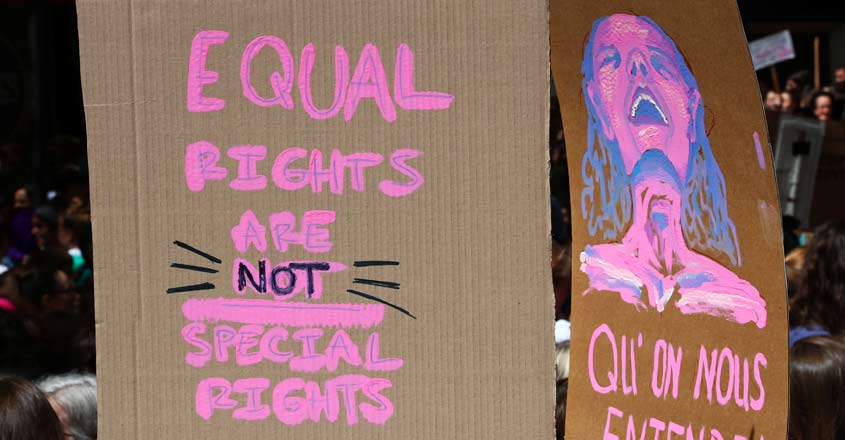 Swiss women stage mass strike demanding overdue equality Swiss women stage mass strike demanding overdue equality