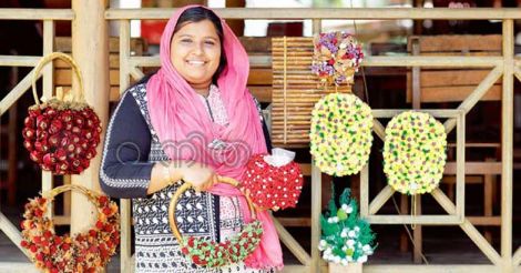 Nasreen's sprightly dry flower bouquets can last a lifetime